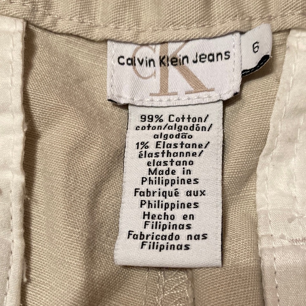 Calvin Klein Jeans casual vintage pants size 6